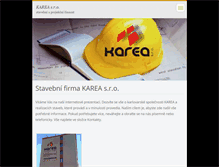 Tablet Screenshot of karea.cz